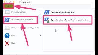 How to open Windows PowerShell for a specific Drive or a Folder | Cmd for D-Drive or E-Drive |