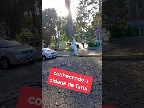 Conhecendo a cidade de Tatuí interior de São Paulo