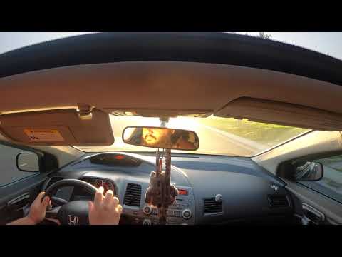 Honda Civic Si Full Race 3 inch Exhaust Inside Cabin Sound Clip