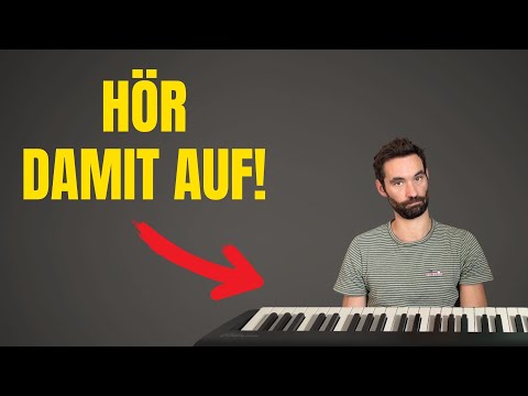 Vermeide diese 6 Fehler (wenn du selbst Klavier lernst)!