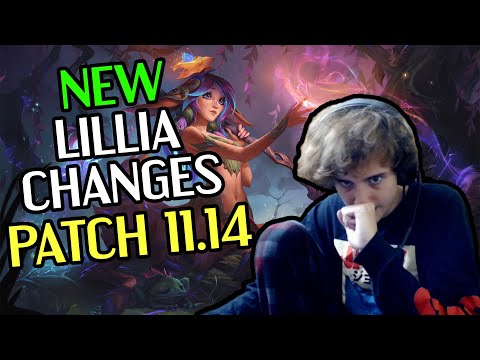 First Game Trying the NEW Lillia Changes!!! (Patch 11.14) 😅