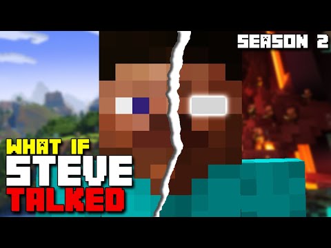 Press Start To Laugh - A Hero Could Save Us | What if Steve Talked in Minecraft? (Parody) - Season 2 Episode 1