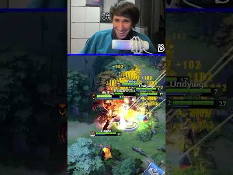 Dendi on SF with 6 Rapiers and it was not a dream