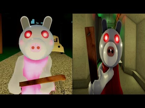 Old vs New Redesign Daisy Jumpscare - Roblox Piggy