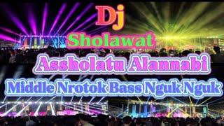 Download lagu DJ sholawat assholatu alannabi...middle nrotok bass nguk nguk.... mp3