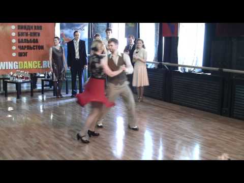 Balboa Debut - Couple #3 - Russian Open Swing Dance Championship 2011