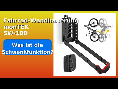 BEWERTUNG (2025): Fahrrad-Wandhalterung monTEK SW-100. WESENTLICHE Einzelheiten
