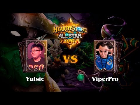 [RU] Yulsic vs ViperPro | Hearthstone ALLSTAR 2016 | Group D