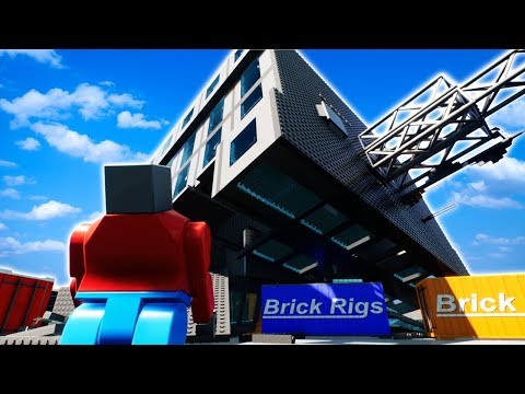 LEGO TOWER SURVIVAL CHALLENGE! - Brick Rigs Gameplay Roleplay - Lego Tower Explosions & Crashes!