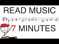 Read Sheet Music In 7 MINUTES Guitar