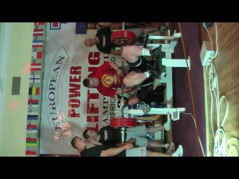 280KG bench,jamie burke GPC2010 euros