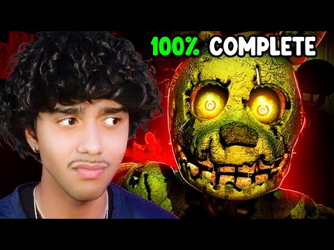 100% Completing Five Nights at Freddy’s 3