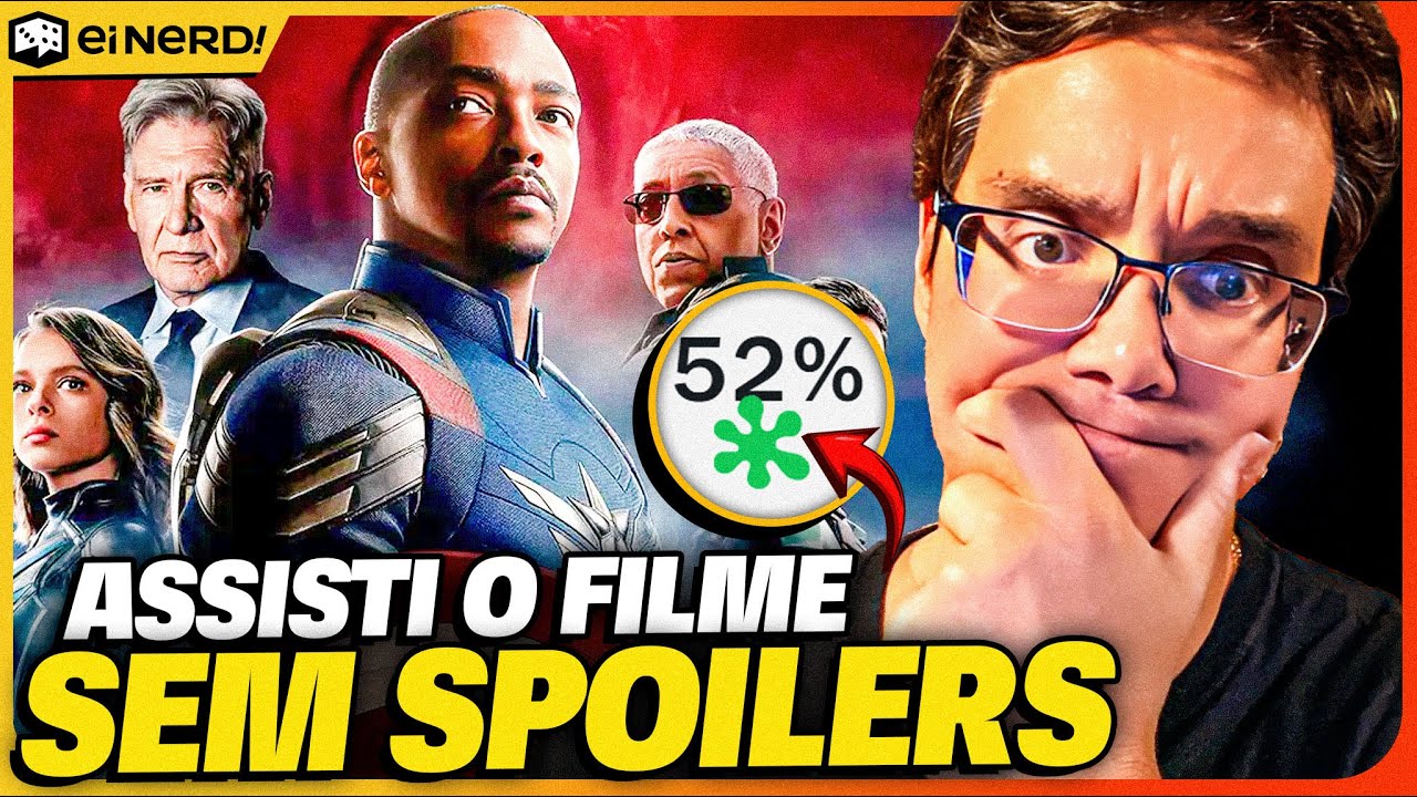 ASSISTI CAPITÃO AMÉRICA: ADMIRÁVEL NOVO MUNDO - OPINIÃO SINCERA [SEM SPOILERS]