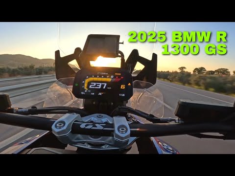 New BMW R 1300 GS Top Speed Test 🔥The Most Expensive Adventure Bike