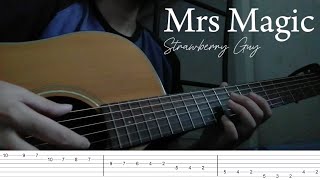 Mrs Magic - Strawberry Guy (Intro) // Fingerstyle Guitar Cover [TAB]