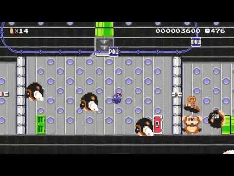 Sonic: The Airship Infiltration by Celes - SUPER MARIO MAKER - No Commentary 1AI