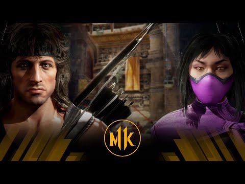 Mortal Kombat 11 - Rambo Vs Mileena (Very Hard)