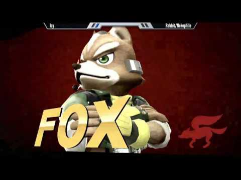 IGN Con AD SSB4: Icy (Fox, Kirby) vs Rabbit (Yoshi, Jigglypuff) - LR7