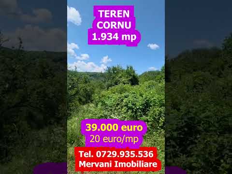 Teren Cornu 1.934 mp, super oferta — Video