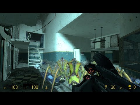 Combine의 Half-Life 2 Episode 2 Mod:PROSPEKTOR 플레이 영상(난이도:Hard,No Death)