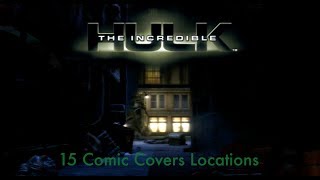 15 Comic Covers Locations - The Incredible Hulk 100% Walkthrough (Xbox 360, PS2, PS3, PC)