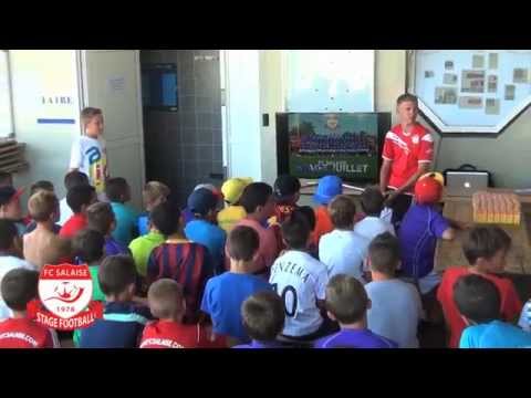 Présentation des stages de perfectionnement du FC Salaise