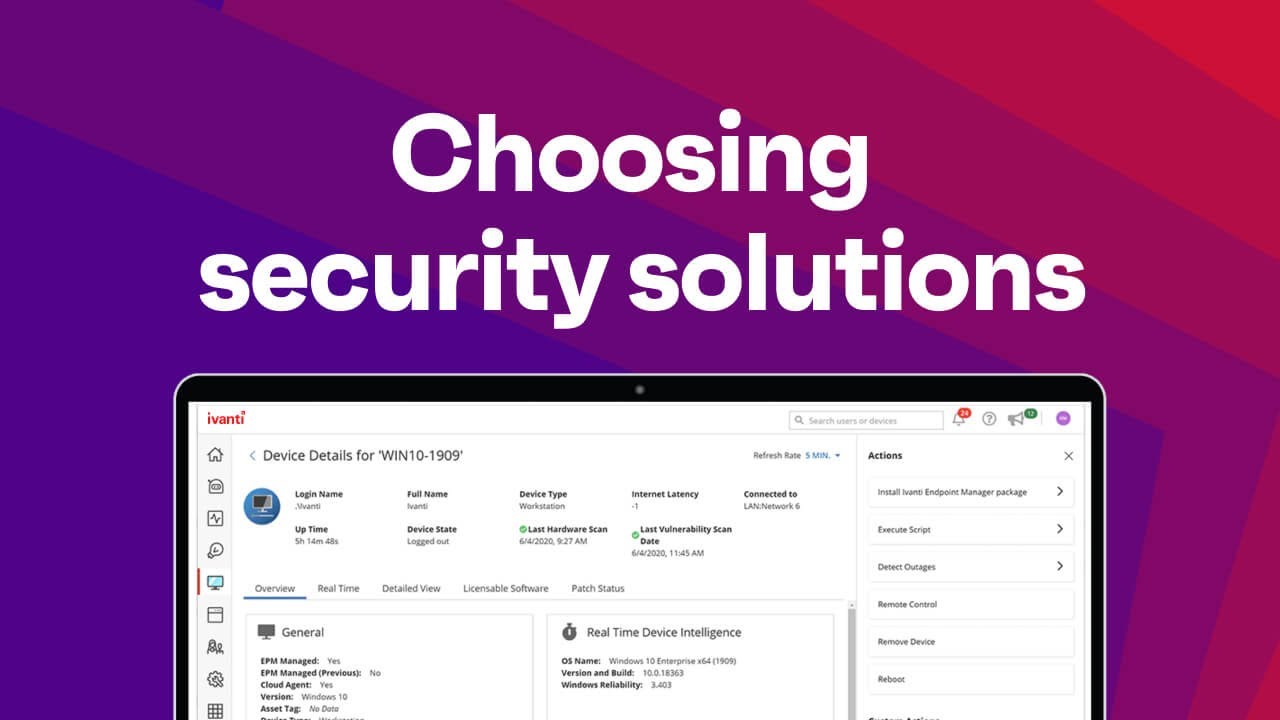 How to choose the right cybersecurity solution
