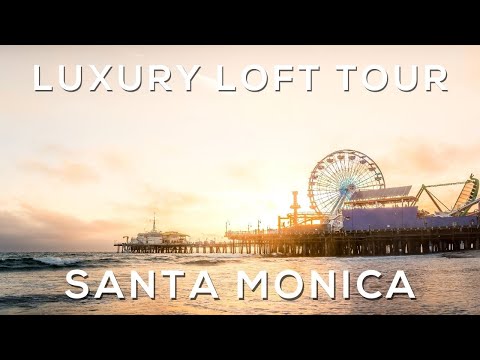 Ultra Modern NYC Style Loft in Santa Monica - Agent Home Tour