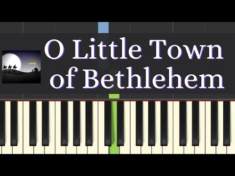 O Little Town of Bethlehem Piano Video