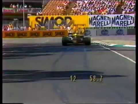 Senna Qualifying Adelaide 1985