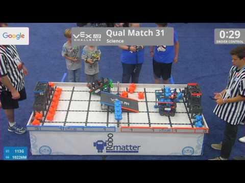 2017 VEXIQ Elem Sci Q31 (113G 10226M) Score 31