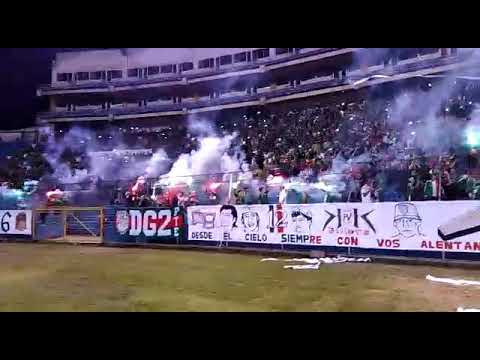 "Salida Espectacular de la Furia Verde - Liga de Campeones Concacaf" Barra: Fúria Verde &bull; Club: Marathón