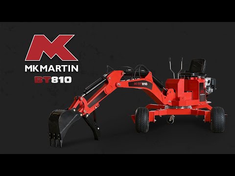 MK Martin BT810 Trailer Backhoe