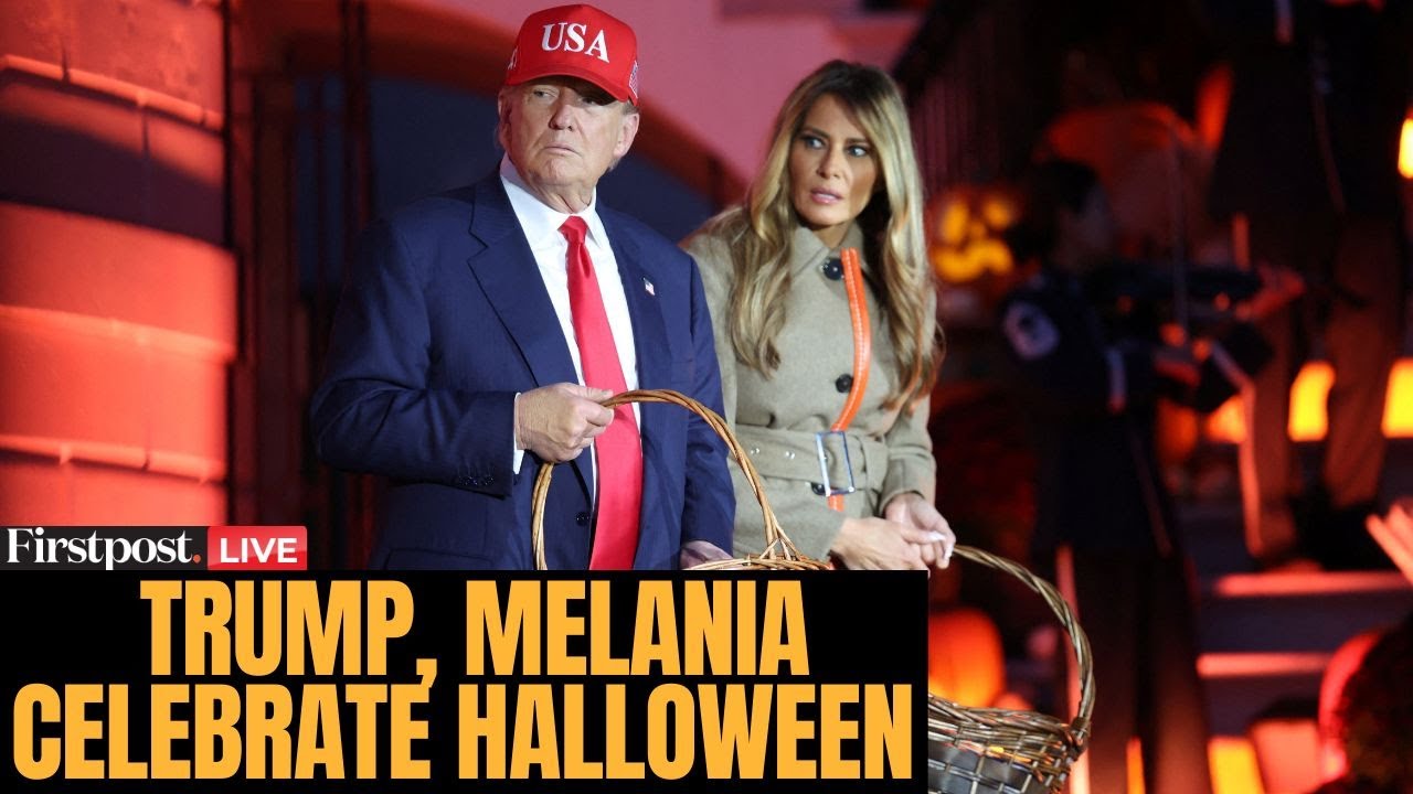 LIVE: Donald Trump Hosts Halloween Celebration at the White House with First Lady Melania | N18G