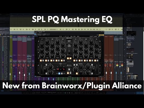 SPL PQ Mastering EQ | New from Brainworx/Plugin Alliance