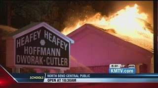 Fire at Omaha funeral home injures 3