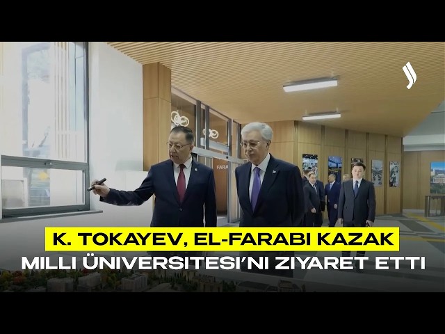 K. Tokayev, El-Farabi Kazak Milli Üniversitesi’ni ziyaret etti
