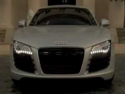 2008 Audi R8 Super Bowl Commercial - Music by Campbell