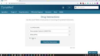 Drug Interaction Checker- Jr Doctors Induction