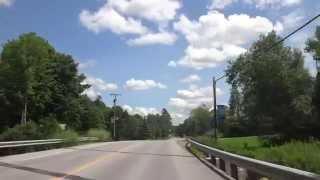 preview picture of video 'Driving South on Scenic Route 100 in Vermont'