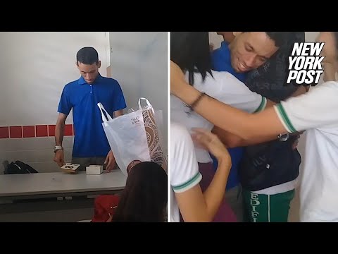 Homeless Teacher Who Sleeps at School Surprised with $100 Cash | New York Post