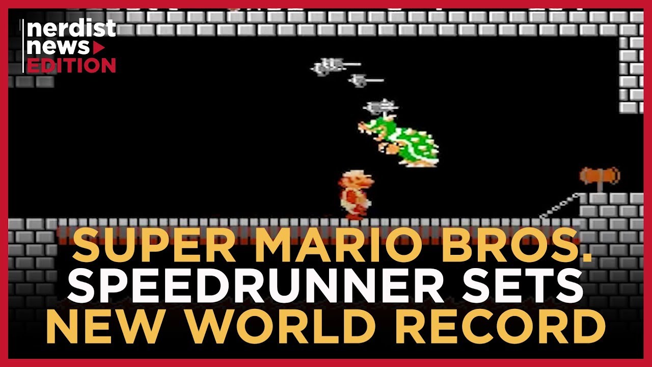 Super Mario Bros Speedrunner Sets New World Record (Nerdist News Edition)