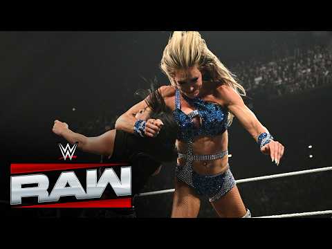 Charlotte Flair makes Roxanne Perez tap out as Alexa Bliss takes out Liv Morgan: Raw highlights