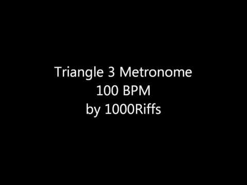 Triangle 3 Metronome - 100 BPM