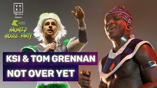 KSI ft. Tom Grennan &#39;NOT OVER YET&#39; at KISS Haunted House Party