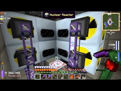FTB Unleashed S01E52 - Little Reactor Upgrade, IC2 Teleporters and Thaumcraft Node Growing