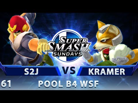 SSS 61 - Tempo | S2J (Falcon) vs. GS | Kramer (Fox) - SSBM Pool B4 WSF - Smash Melee