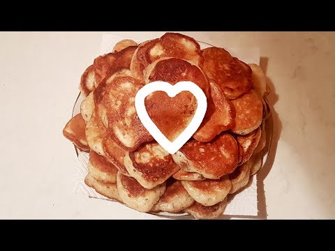 Yeast (Blowed-Cheek) Pancakes - English Subtitles