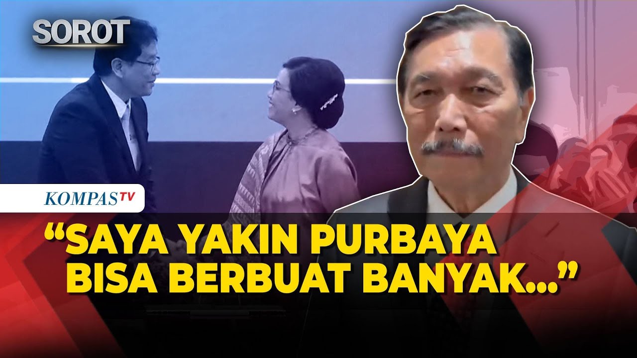 Respons Luhut soal Menkeu Purbaya Pengganti Sri Mulyani: Saya Yakin Bisa Berbuat Banyak