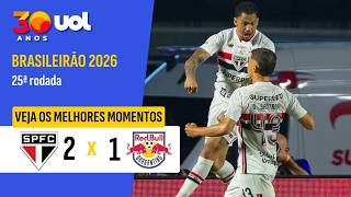SÃO PAULO 2 X 1 BRAGANTINO | MELHORES MOMENTOS | BRASILEIRÃO 2026